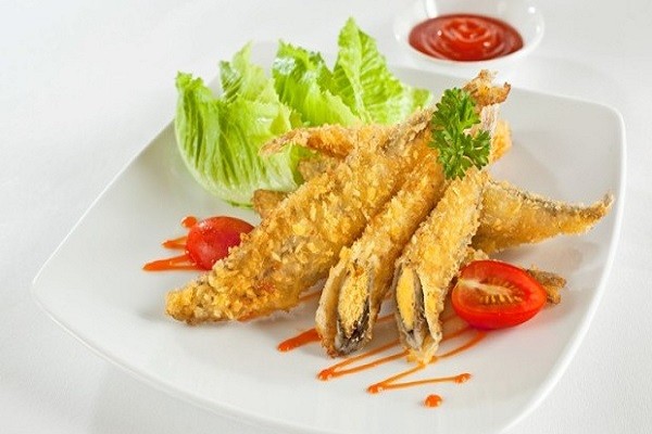 Cá Trứng Chiên Giòn