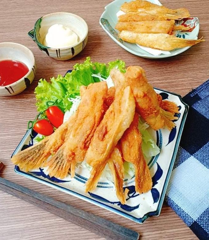 Vây Cá Hồi Chiên