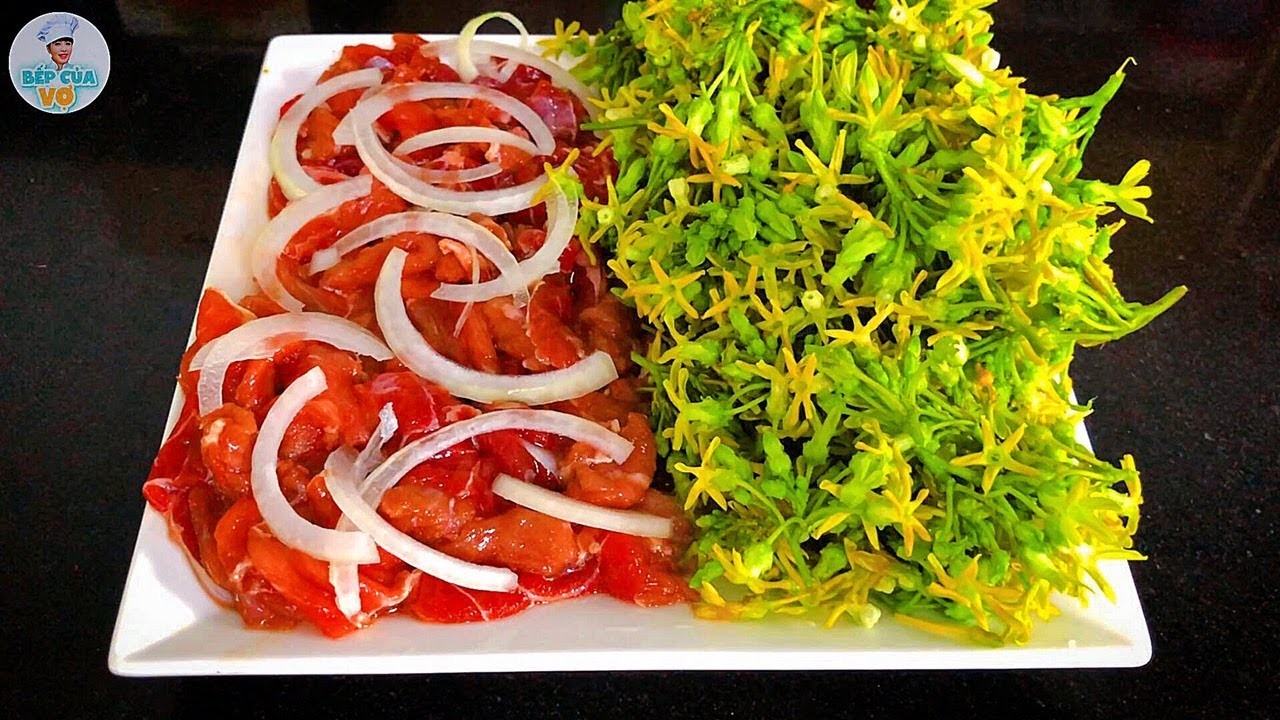 Bò (bê) né bông thiên lý