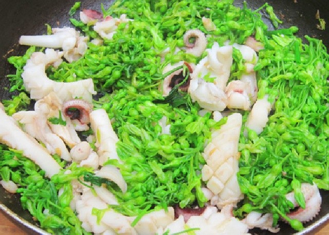 Mực né bông thiên lý