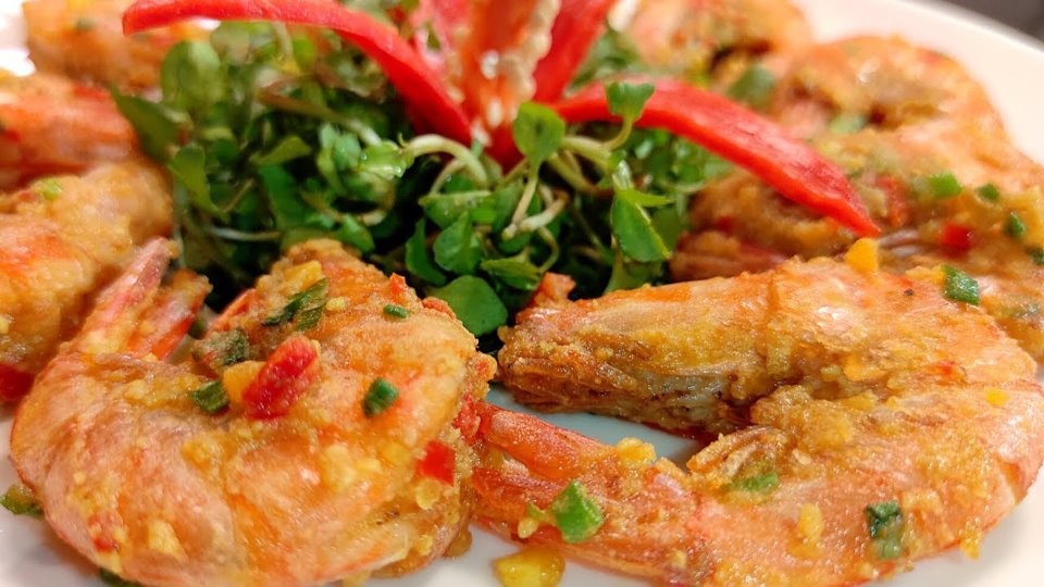 Tôm sốt trứng muối