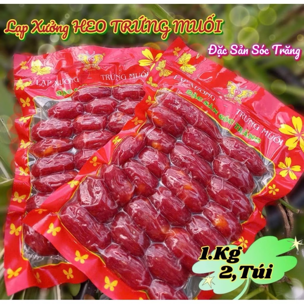 Lạp xưởng trứng muối