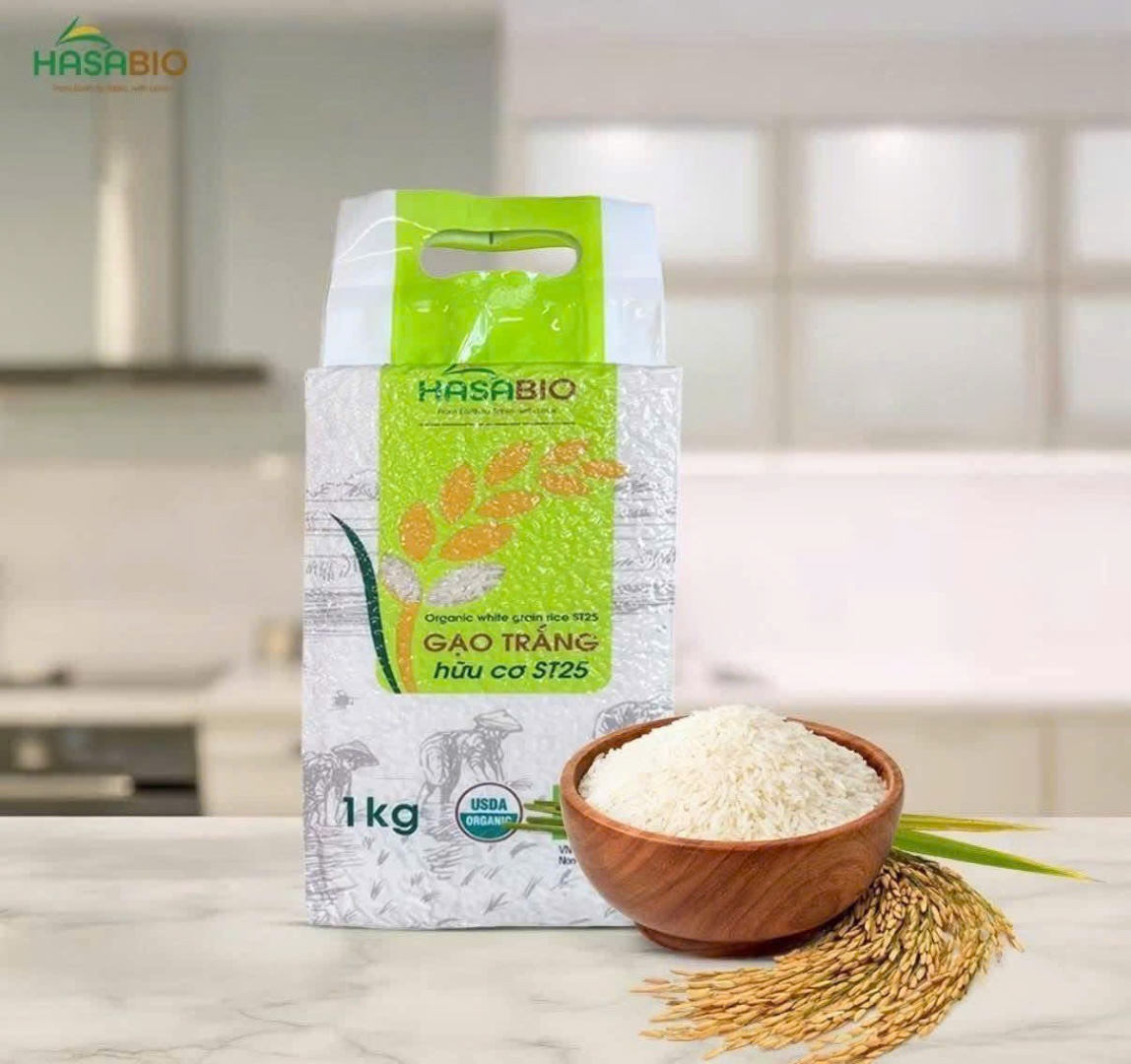 Gạo hữu cơ ST25
