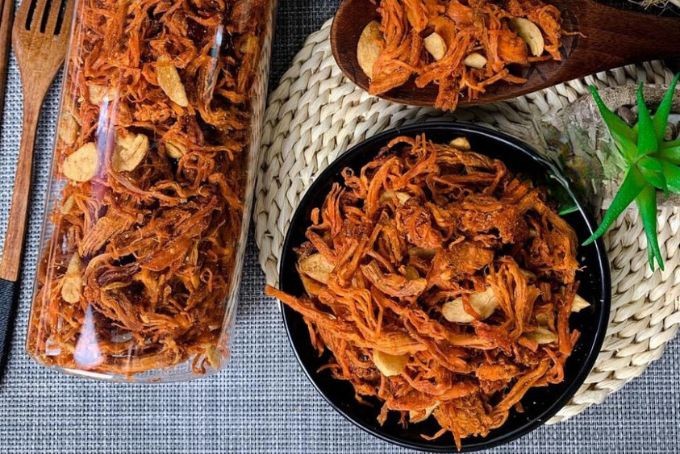 Khô heo tỏi ớt 500g