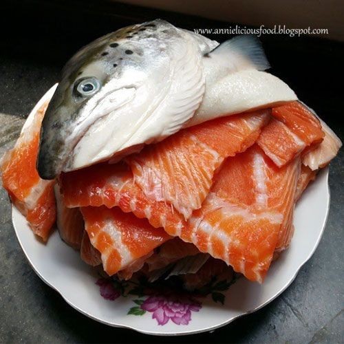 Bộ Đầu Xương Cá Hồi