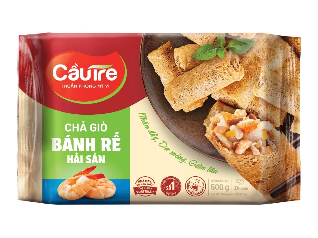 Chả rế hải sản Cầu Tre