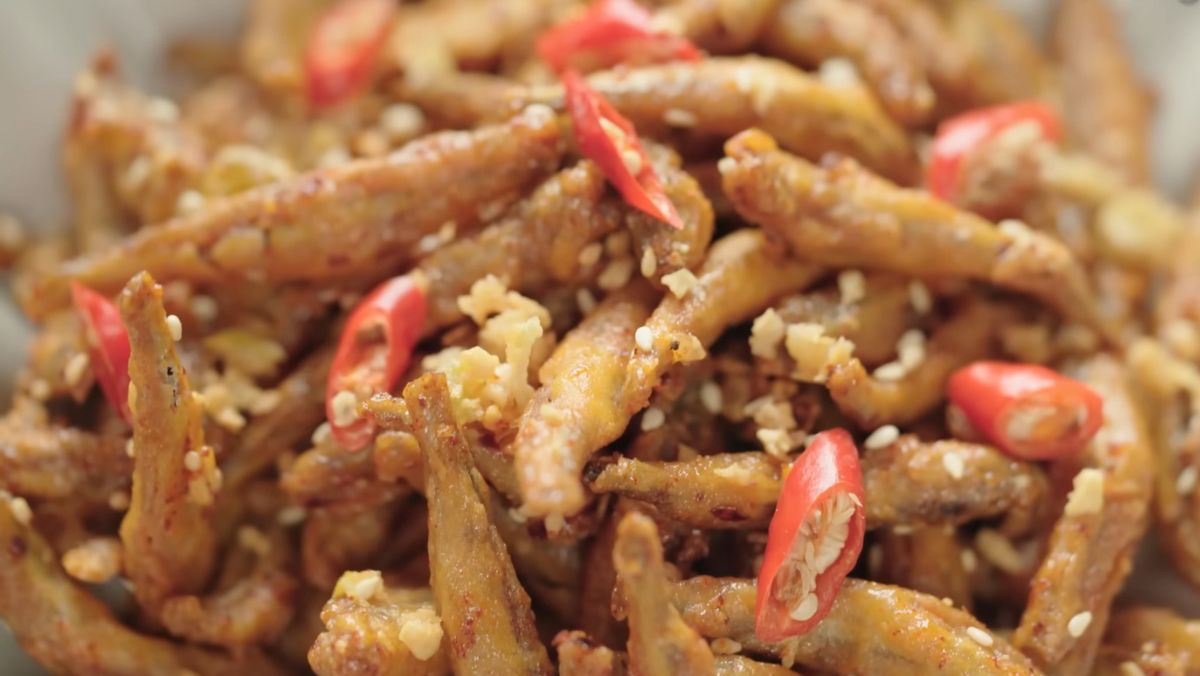 Cá cơm sấy giòn