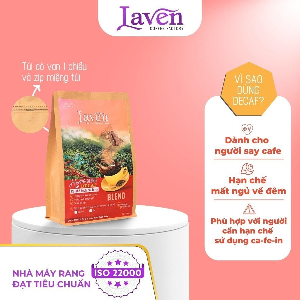 Cà Phê Decaf Home Blend - Robusta & Arabica