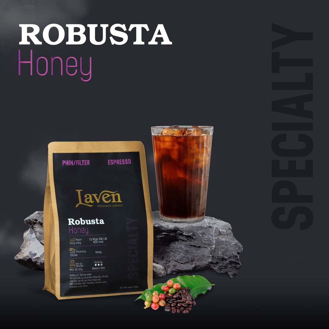 Cà Phê Robusta Honey Specialty 250g