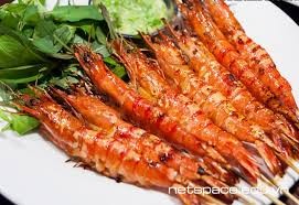 Tôm nướng muối ớt