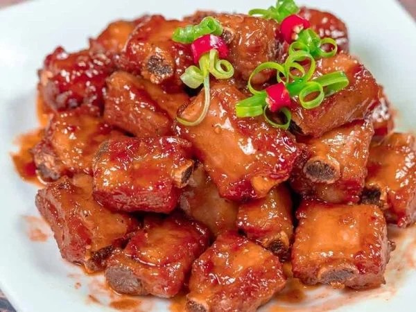 Sườn heo chiên nước mắm