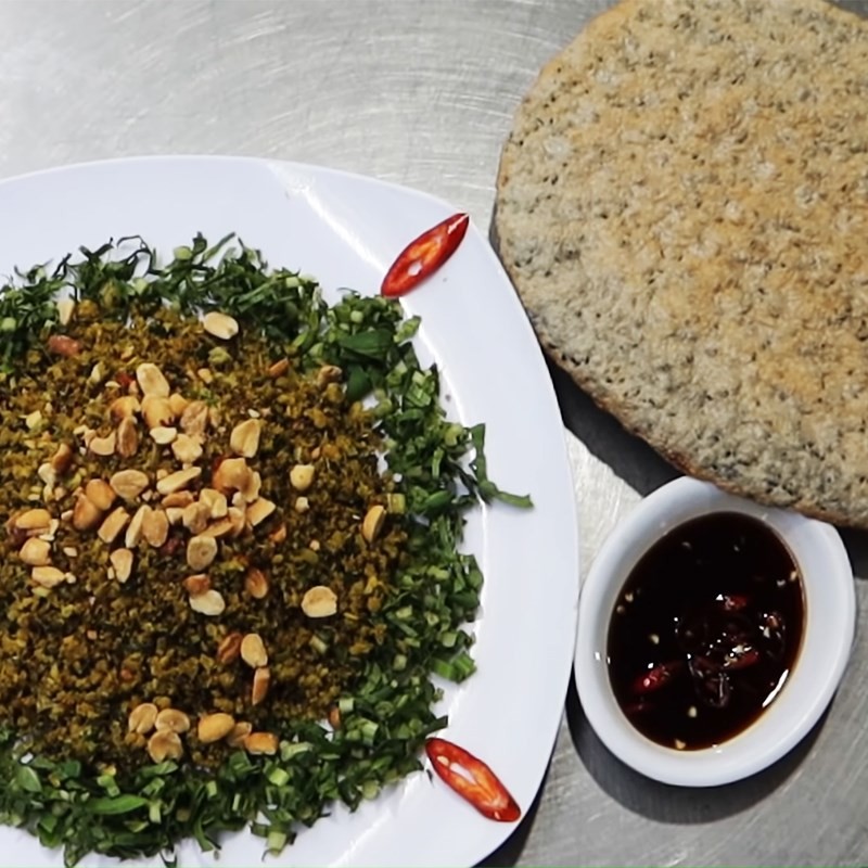 Lươn bằm xúc bánh đa