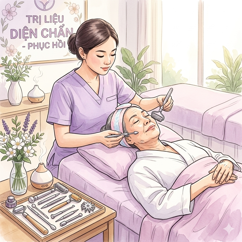 Trị liệu Đầu & Mặt