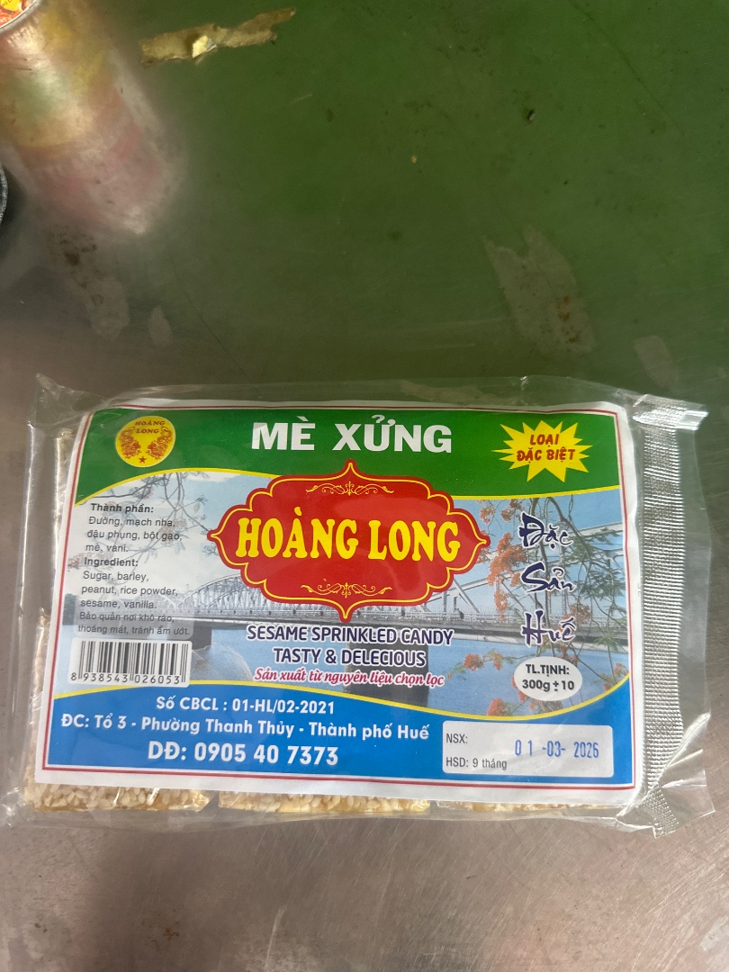 Mè xửng Hoàng Long